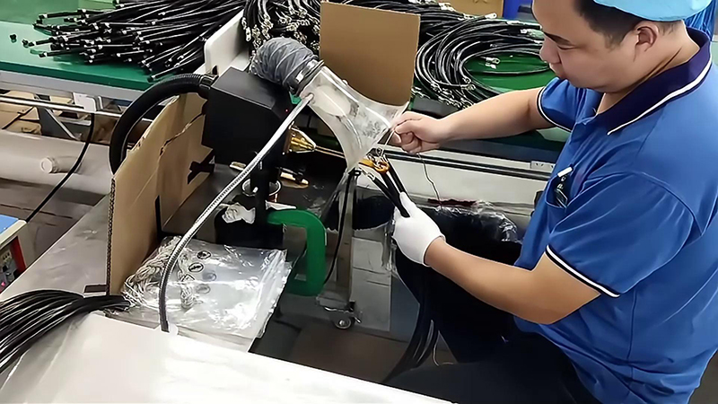高频焊接机，轻松实现接线端子锡焊，让你的工作更轻松！